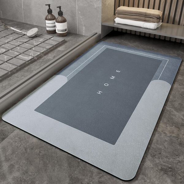 Cushion Cushion Bathroom Sliding  Door  Floor  Bathroom Foot Mat - Image 2