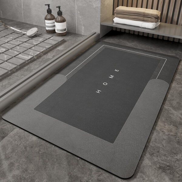 Cushion Cushion Bathroom Sliding  Door  Floor  Bathroom Foot Mat - Image 9