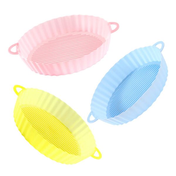 Air Fryer Tray Silicone Kitchen Supplies AirFryer Silicone Pot Grill Pan Accessories Disposable Paper Liner - Image 7