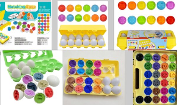 Baby Learning Educational Toy Smart Egg Toy Games Shape Matching Sorters Toys Montessori Eggs Toys For Kids Children - Image 9