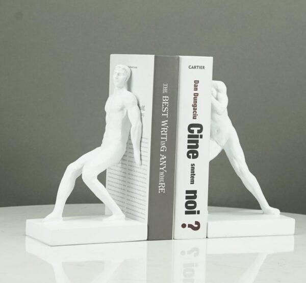 Resin Character Bookends Light Luxury Creative Home - Image 4