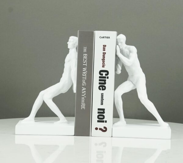 Resin Character Bookends Light Luxury Creative Home - Image 3